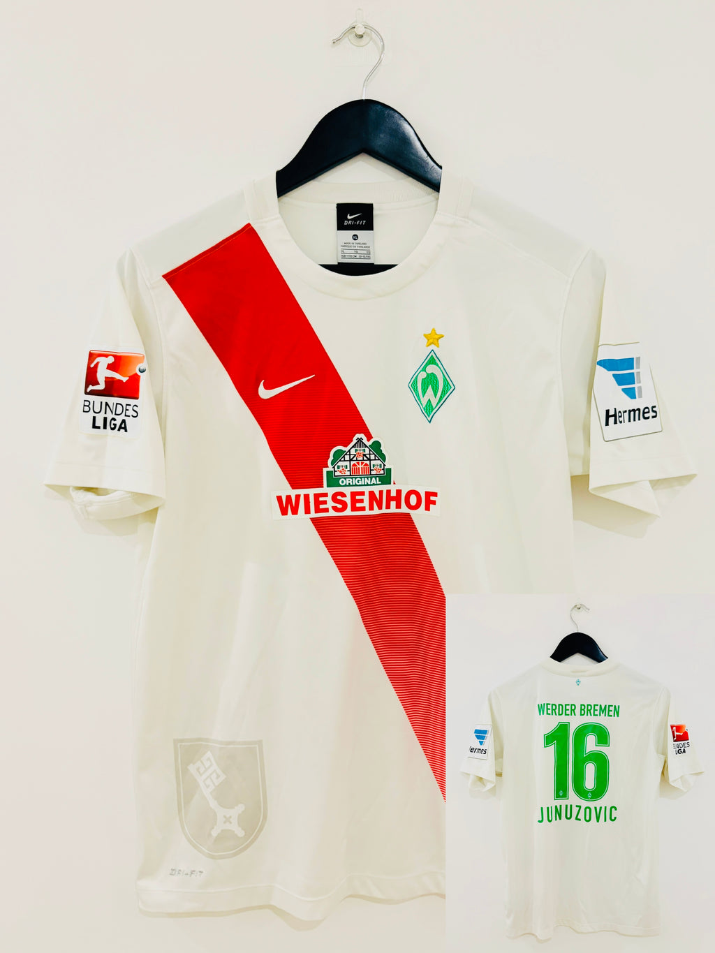 SV Werder Bremen Sondertrikot/Trikot 2015/2016 S / 176 #16 Zlatko Junuzovic