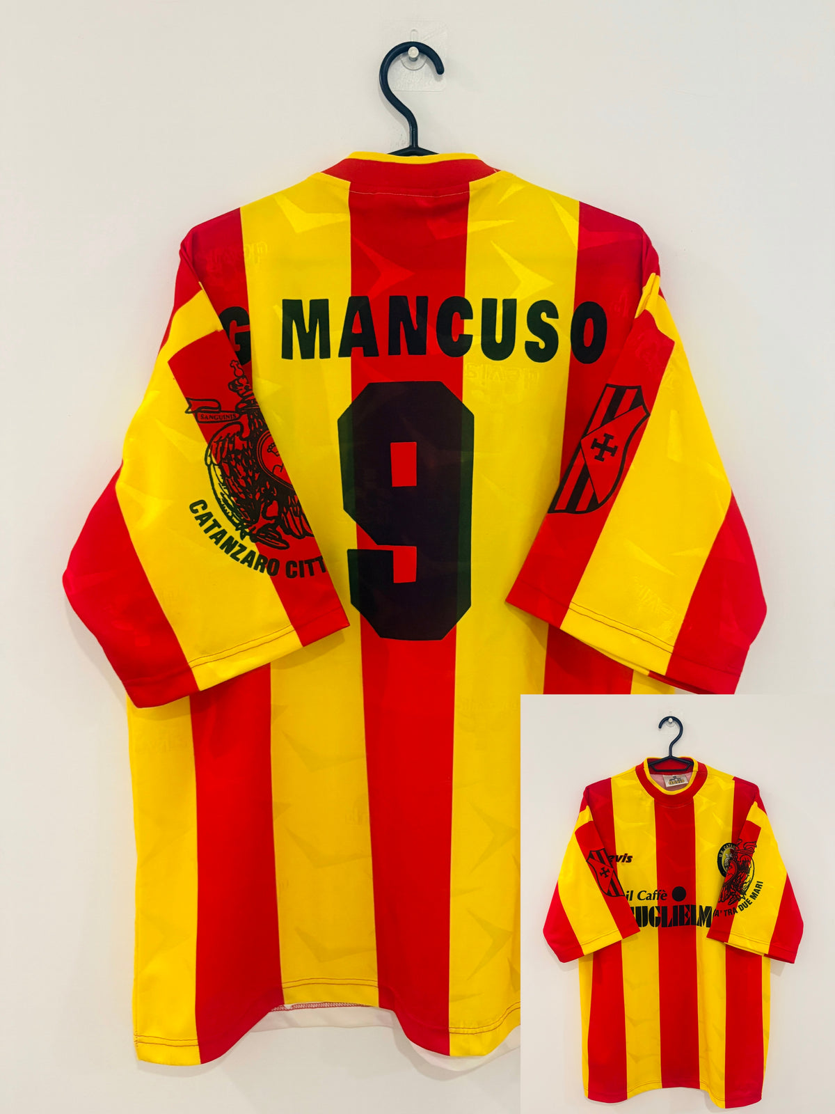 US Cantanzaro Heim Trikot 2002/2003 XL #9 G Mancuso