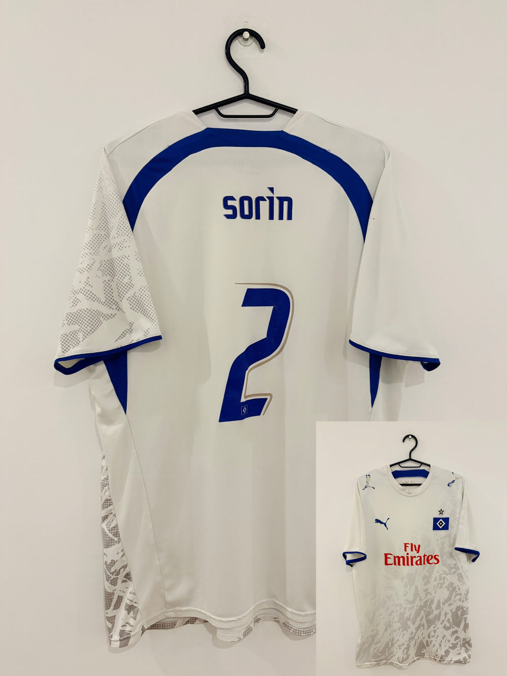 Hamburger SV/HSV Heim Trikot 2006/2007 L #2 Juan Pablo Sorin