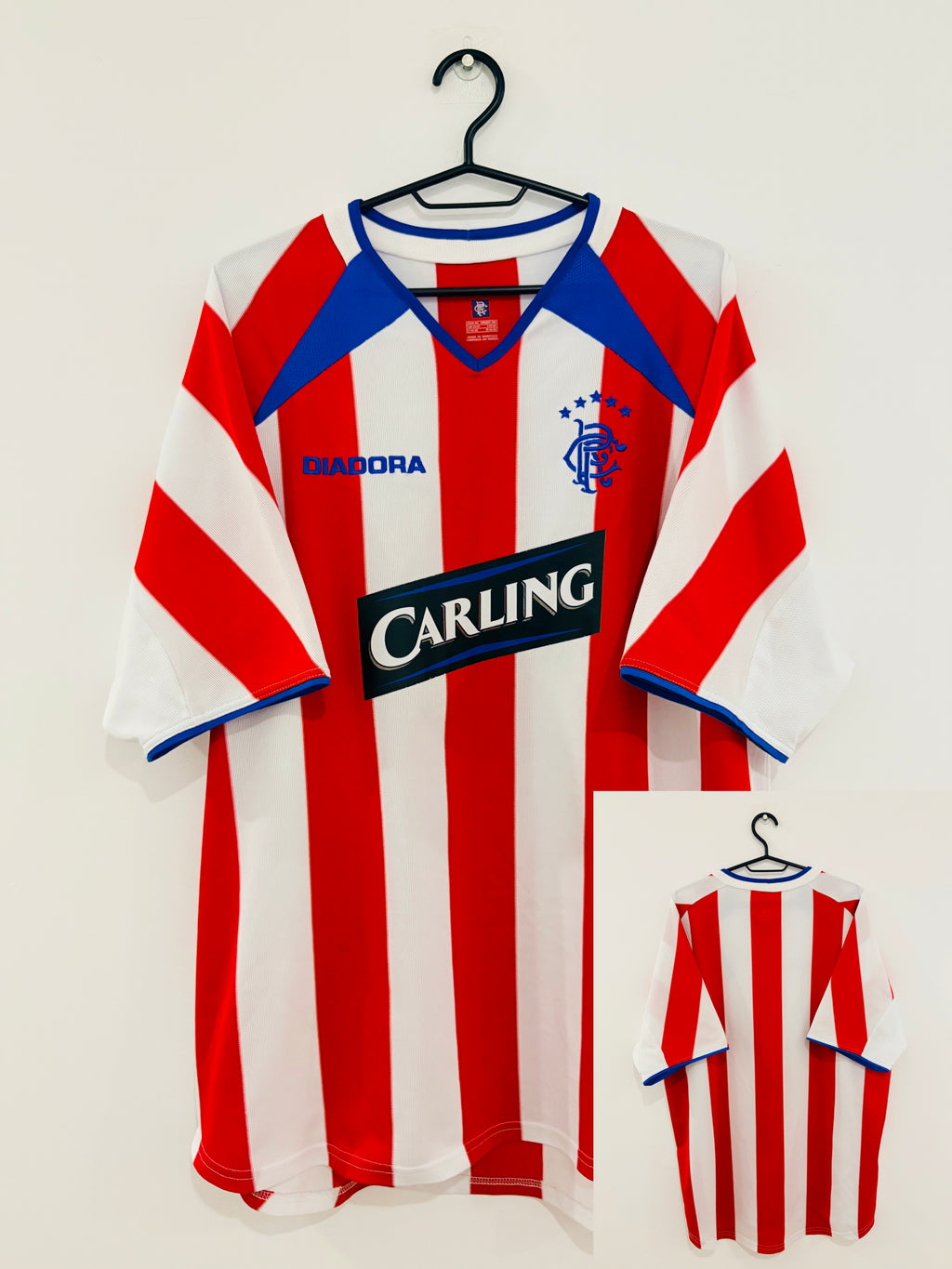 Glasgow Rangers Auswärts Trikot 2003/2004 XL