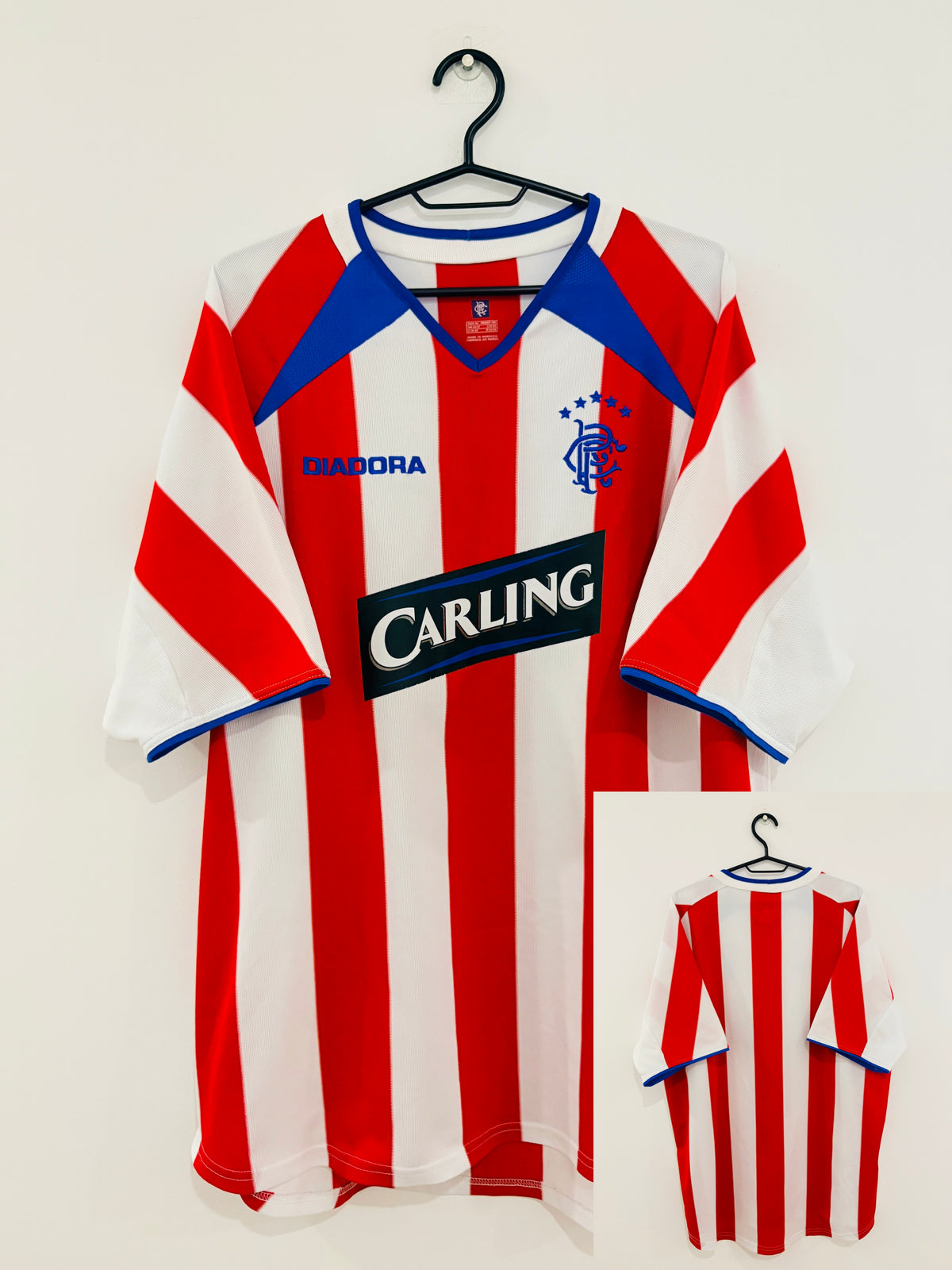 Glasgow Rangers Auswärts Trikot 2003/2004 XL