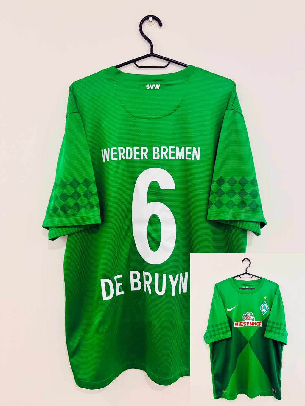 SV Werder Bremen Heim Trikot 2012/2013 XL #6 Kevin De Bruyne