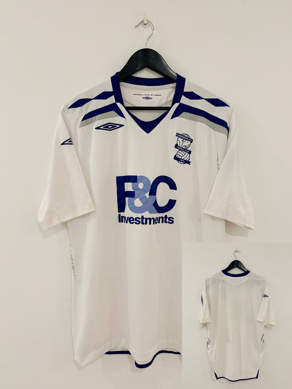 Birmingham City FC Auswärts Trikot 2007/2008 L