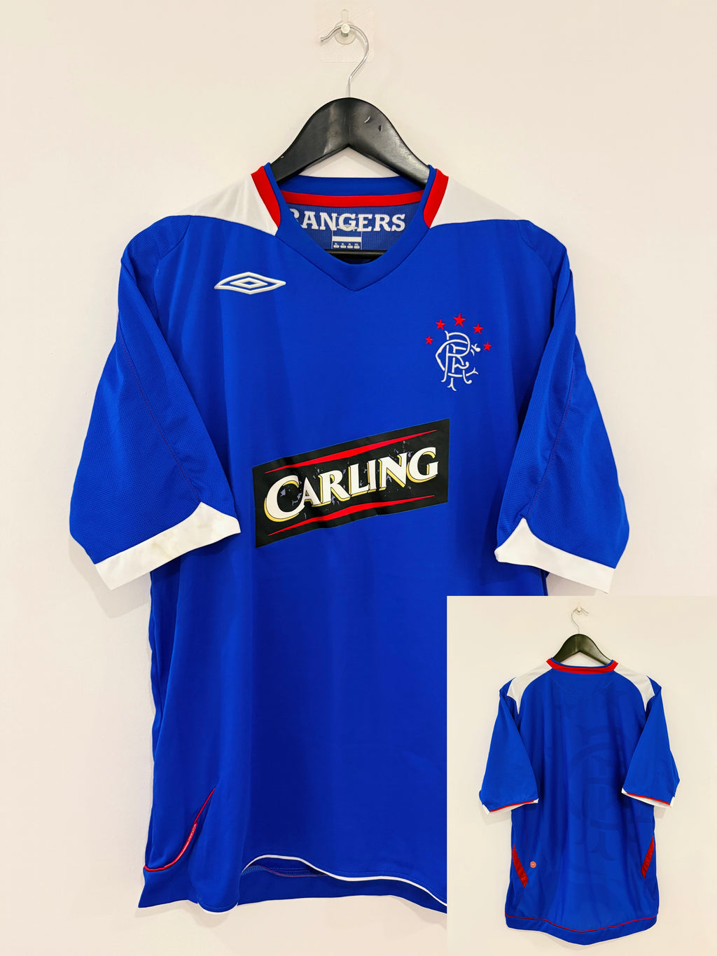 Glasgow Rangers Heim Trikot 2006/2007 XL