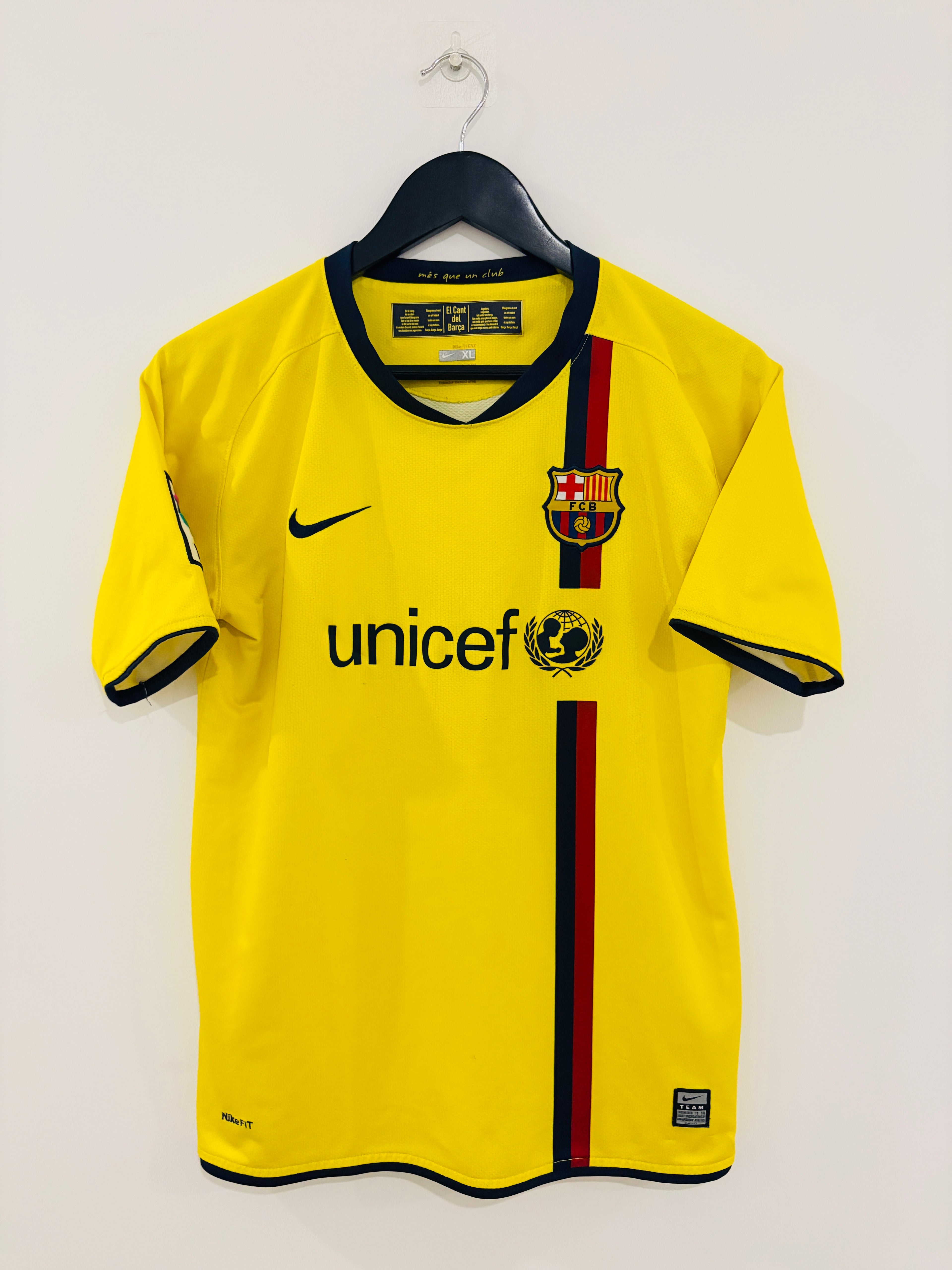FC Barcelona Trikot 2007/2008 S / 176 #20 Dani Alves