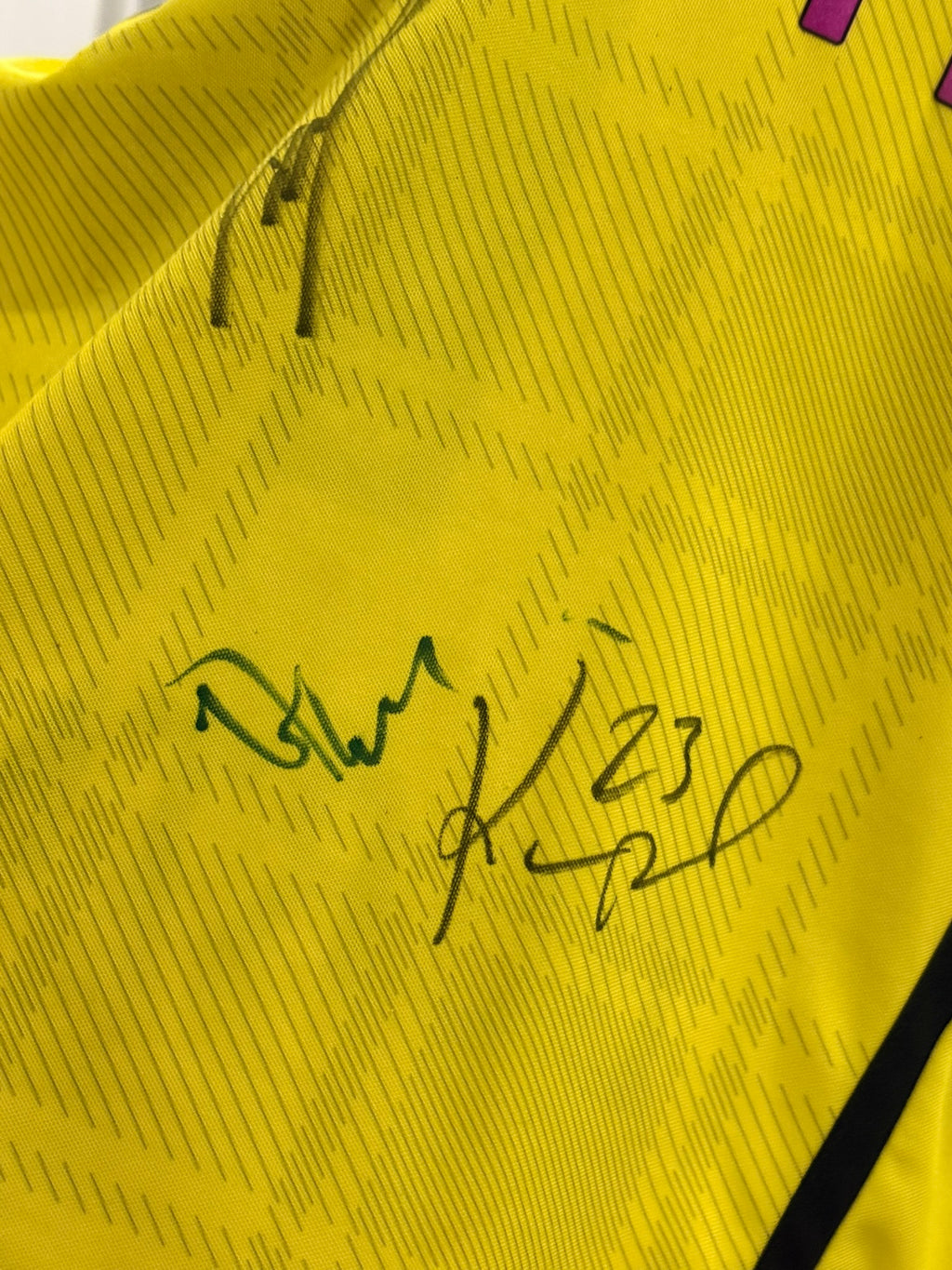 Borussia Dortmund Trikot 2013/2014 L #11 Marco Reus + Autogramm
