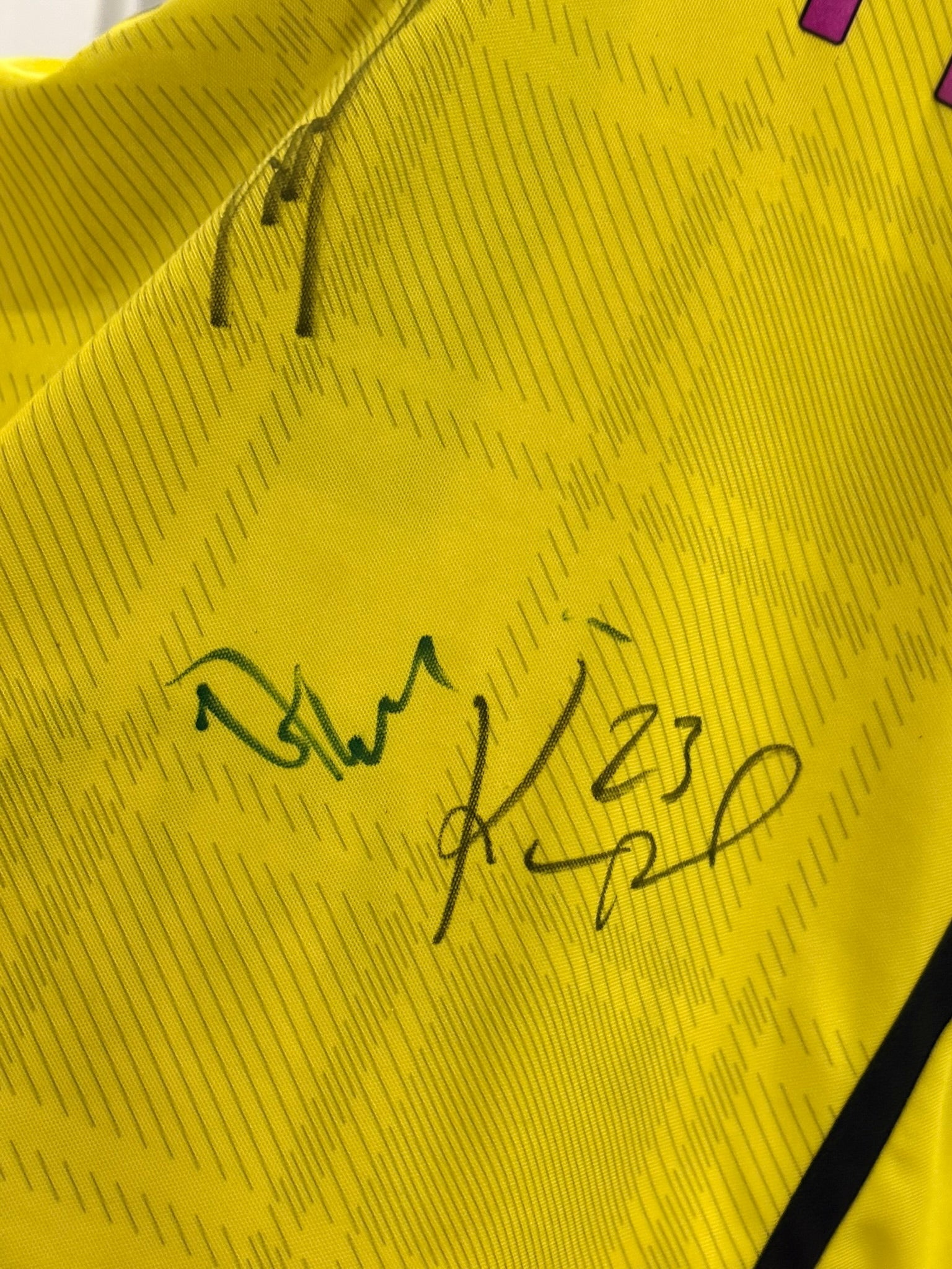 Borussia Dortmund Trikot 2013/2014 L #11 Marco Reus + Autogramm