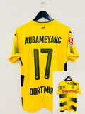 Borussia Dortmund/BVB Heim Trikot 2017/2018 M #17 Pierre-Emerick Aubameyang