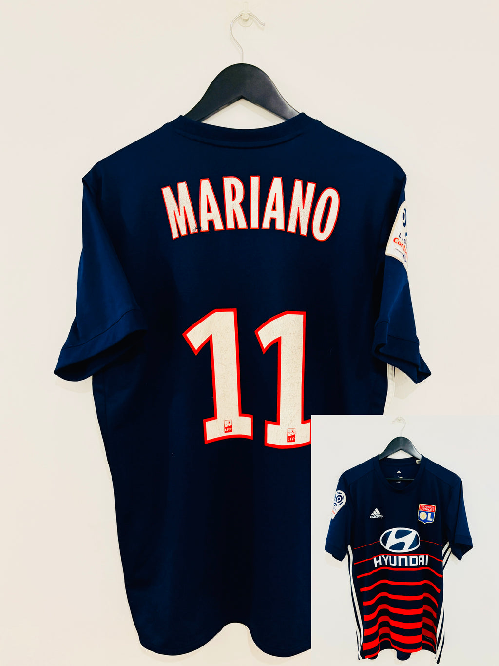 Olympique Lyon Auswärts Trikot 2017/2018 L #11 Mariano Diaz