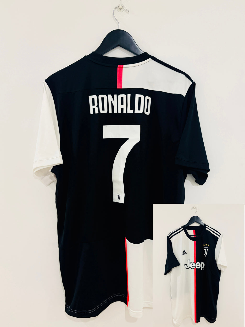 Juventus Turin Heim Trikot 2019/2020 XL #7 Cristiano Ronaldo