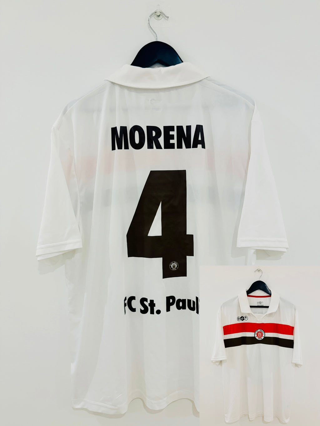 FC St. Pauli Auswärts Trikot 2009/2010 XXXL/3XL #4 Fabio Morena