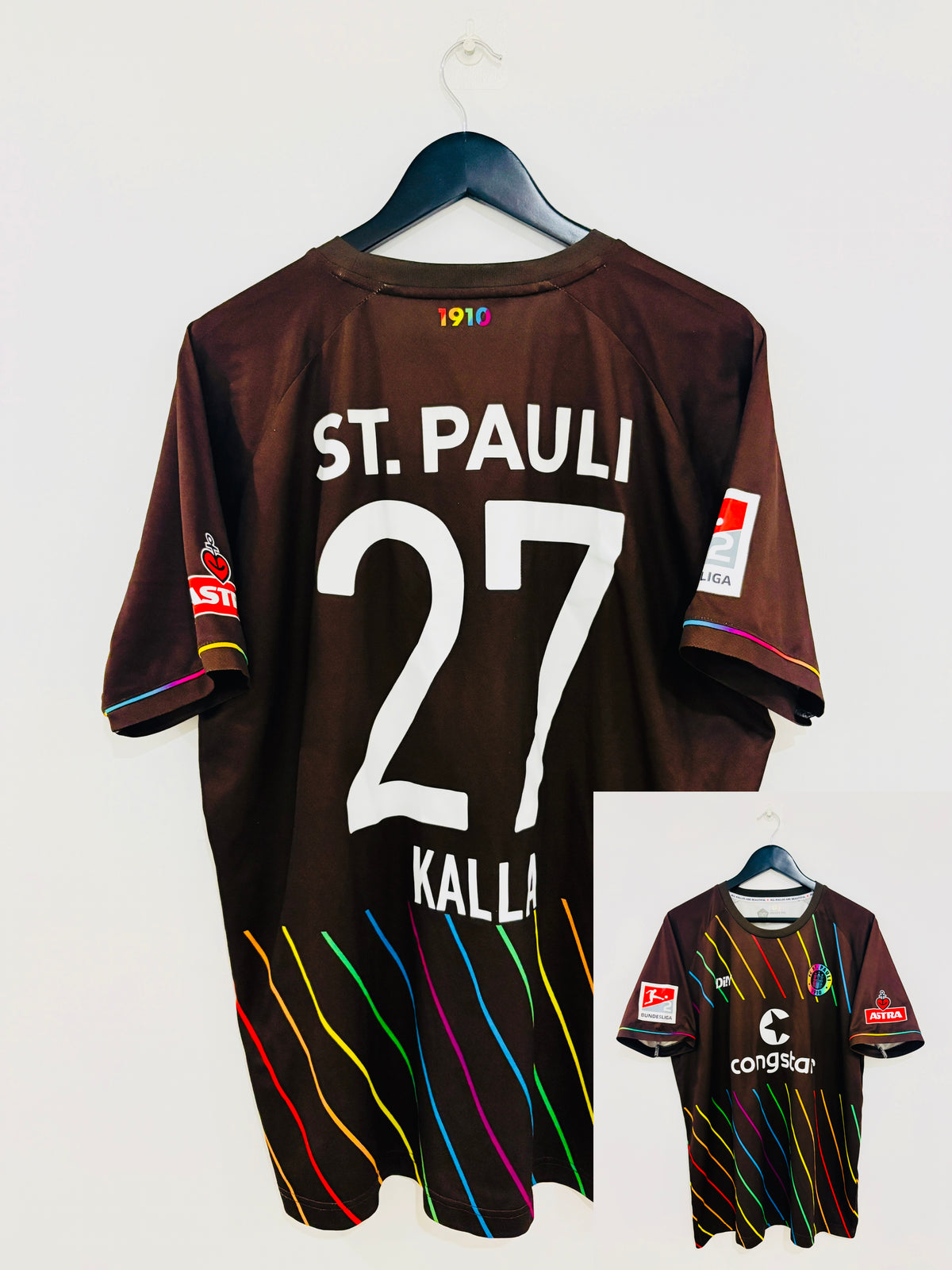FC St. Pauli Sondertrikot 2023 XXL #27 Jan Philipp Kalla