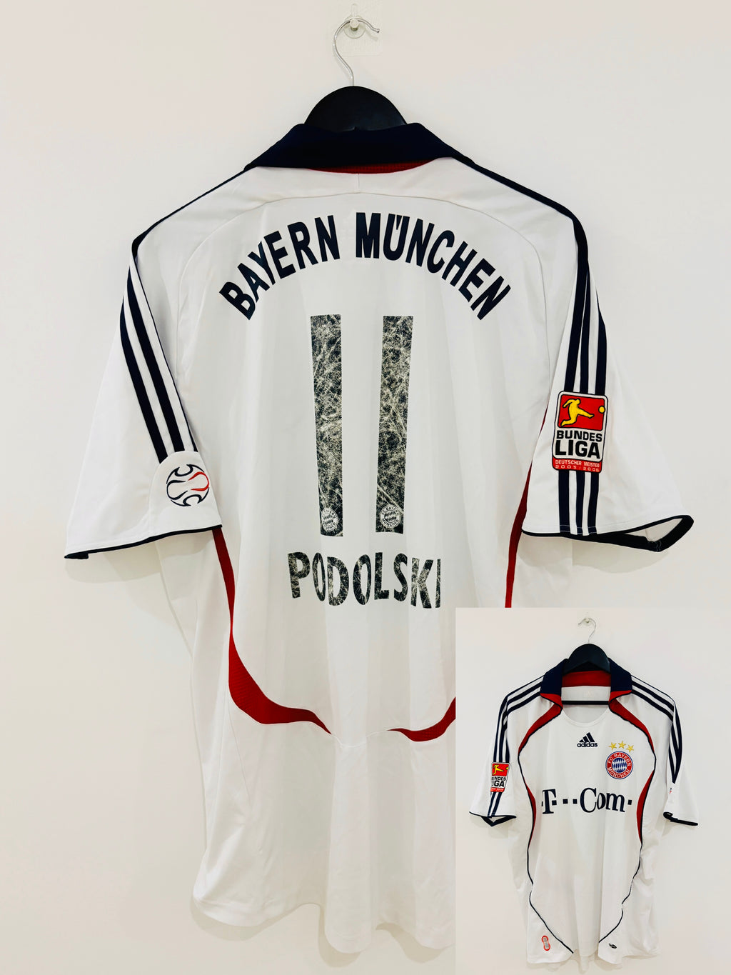 FC Bayern Munich Jersey 2006/2007 XL #11 Lukas Podolski