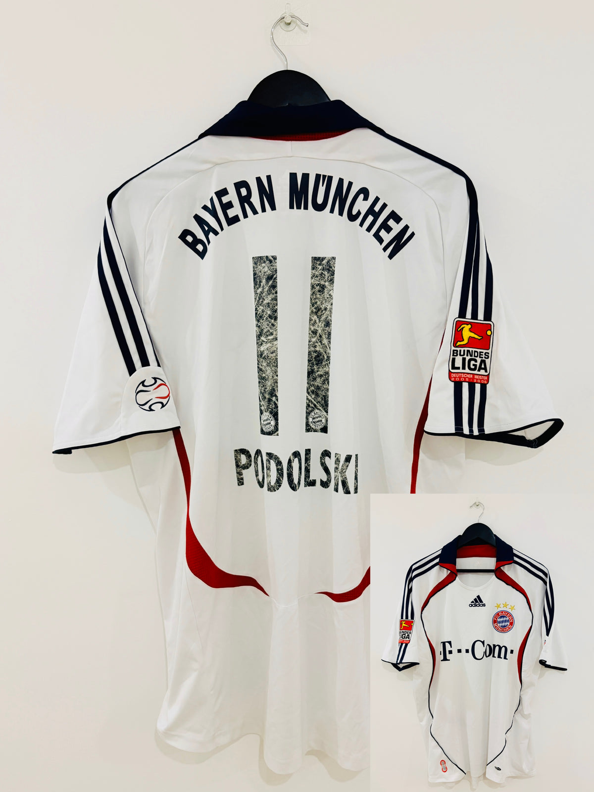 FC Bayern Munich Jersey 2006/2007 XL #11 Lukas Podolski