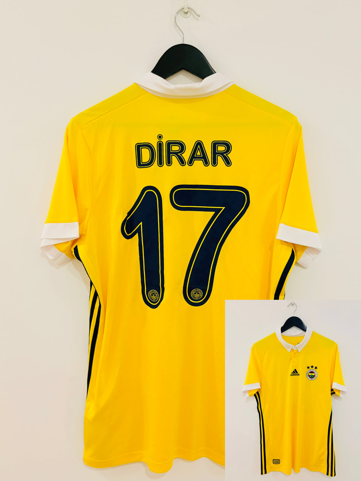 Fenerbahce Istanbul Heim Trikot 2017/2018 L #17 Nabil Dirar