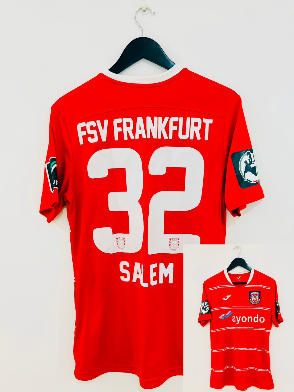 FSV Frankfurt Jersey 2016/17 M #32 Milad Salem Match-worn