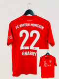 FC Bayern Munich Jersey 2019/2020 S #22 Serge Gnabry