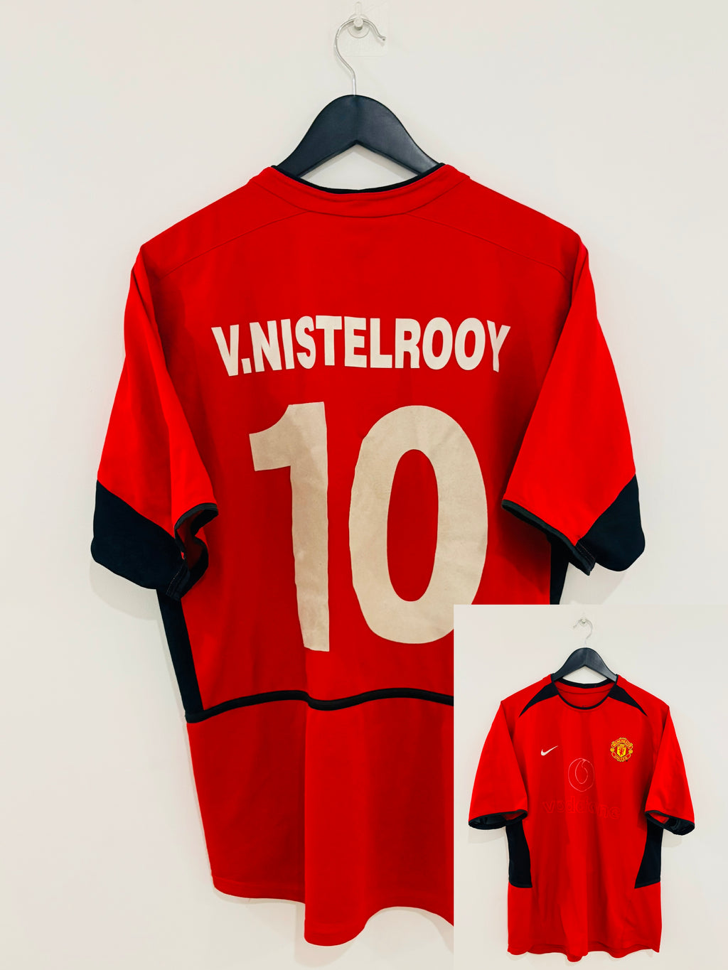 Manchester United/ManU Heim Trikot 2002-2004 M #10 Ruud Van Nistelrooy