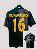 Manchester/Man City Auswärts Trikot 2013/2014 S #16 Sergio Kun Agüero