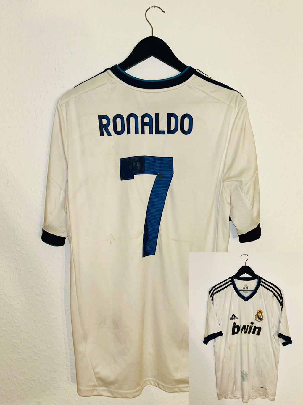 Real Madrid Heim Trikot 2012/2013 L #7 Cristiano Ronaldo