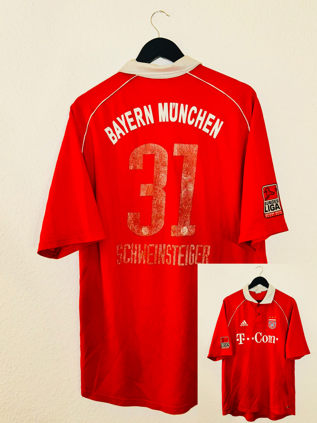 FC Bayern München Heim Trikot 2005/2006 XL #31 Bastian Schweinsteiger