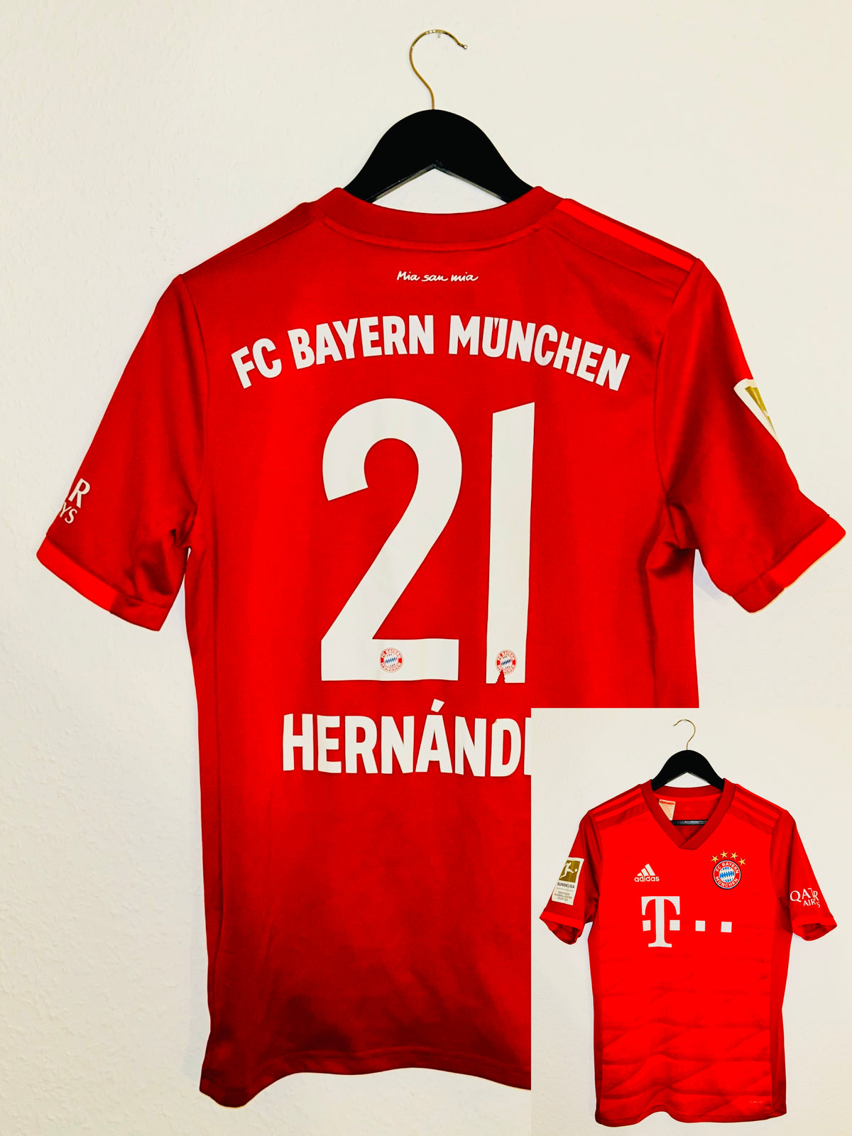 Bayern München Heim Trikot 2019/2020 S #21 Lucas Hernandez