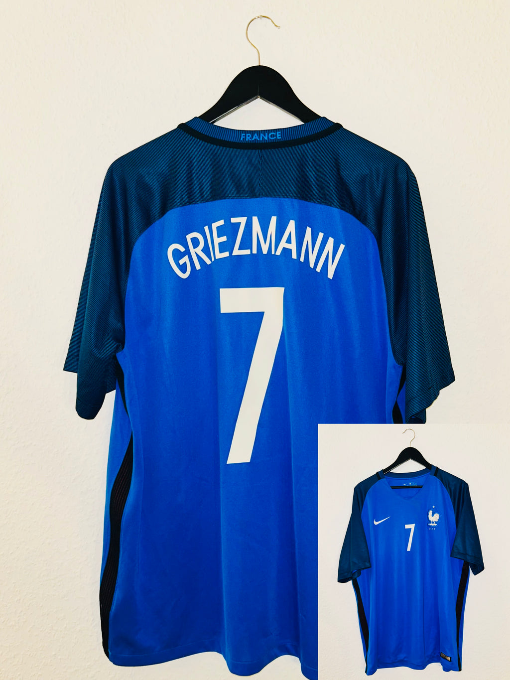 France Jersey 2016 XXL #7 Antoine Griezmann