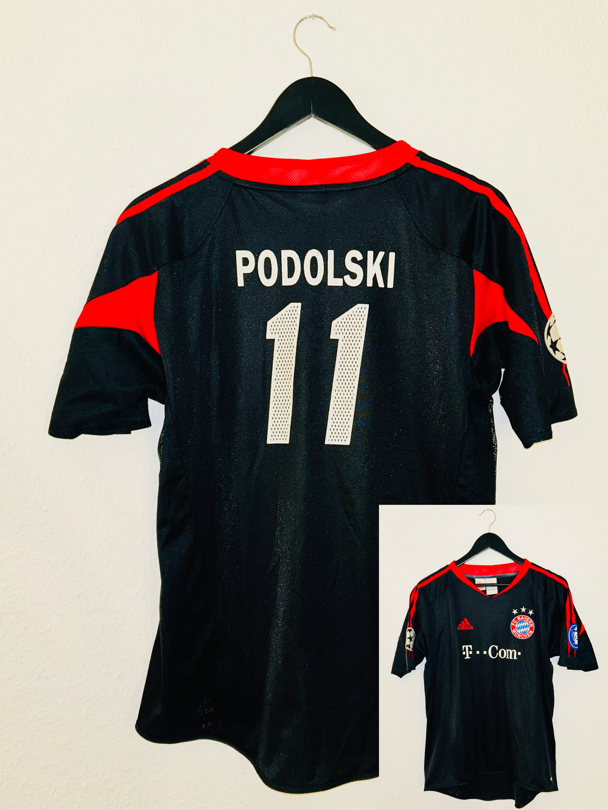 FC Bayern München Drittes Trikot 2004/2005 S #11 Lukas Podolski