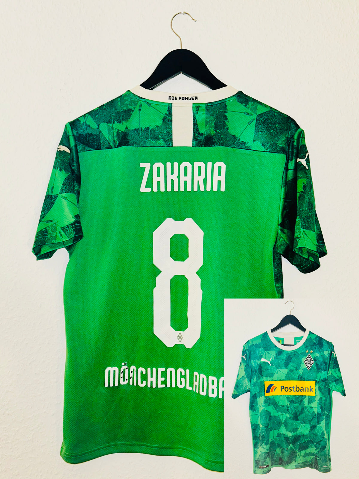 Borussia Mönchengladbach Jersey 2019/2020 M #8 Denis Zakaria