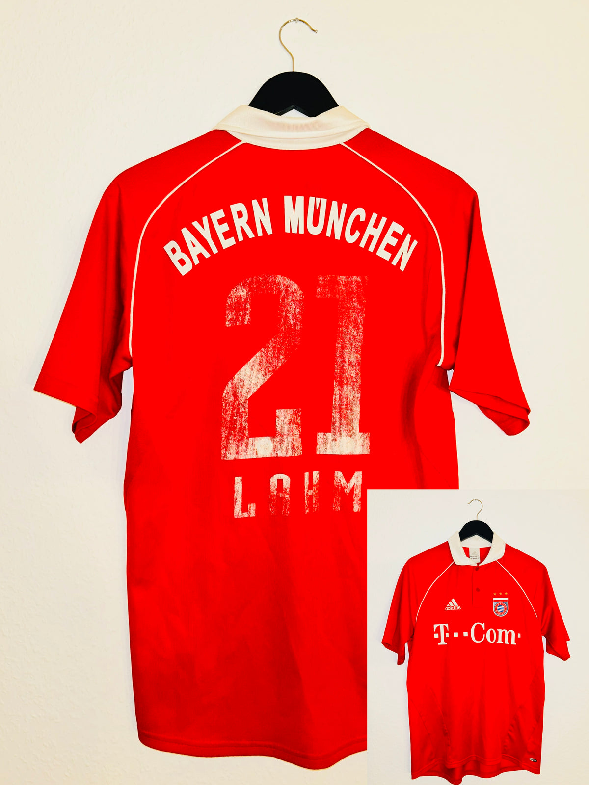 FC Bayern München Heim Trikot 2005/2006 S #21 Philipp Lahm