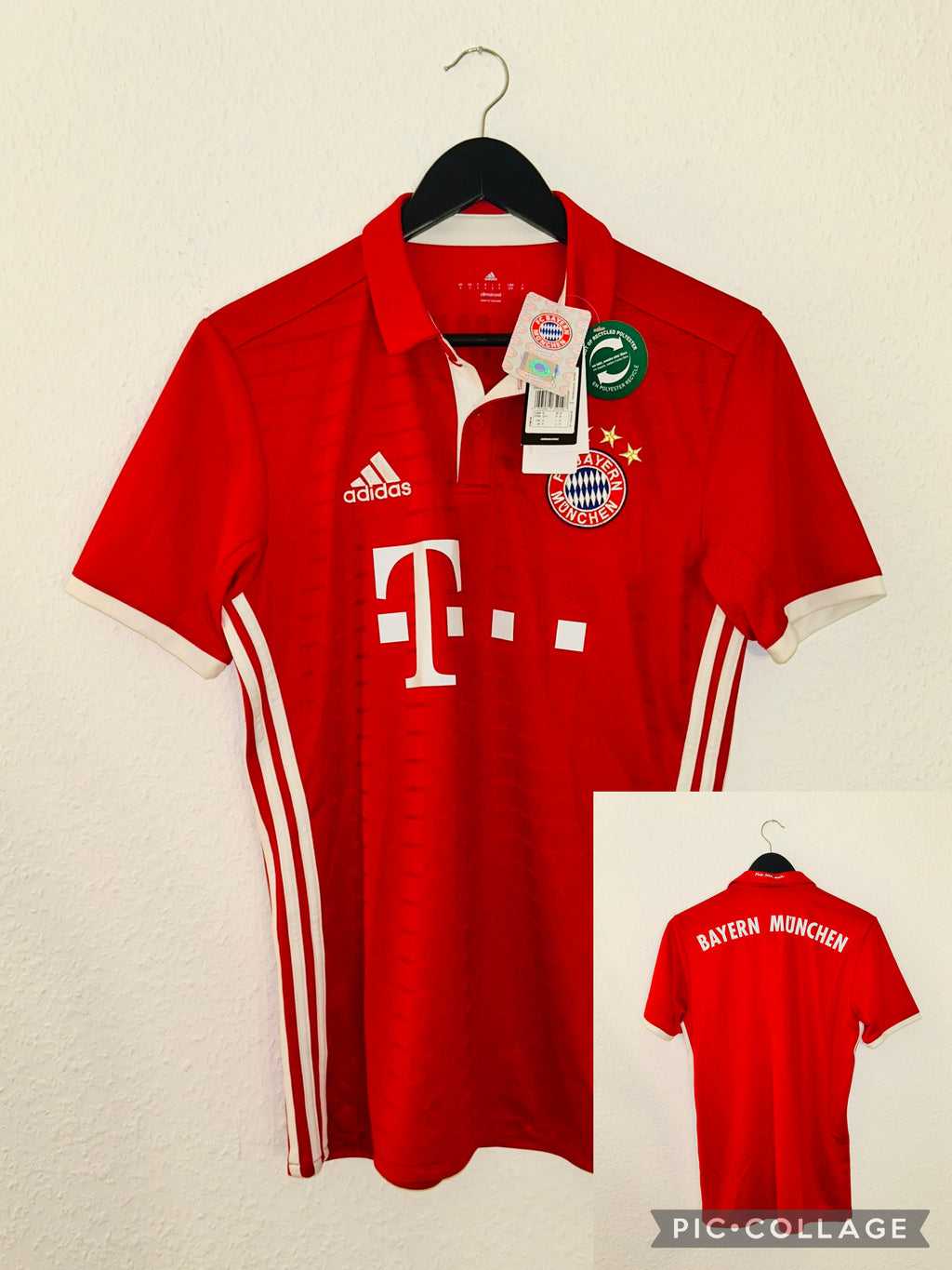 FC Bayern München Heim Trikot 2016/2017 S Neu mit Etikett/BNWT