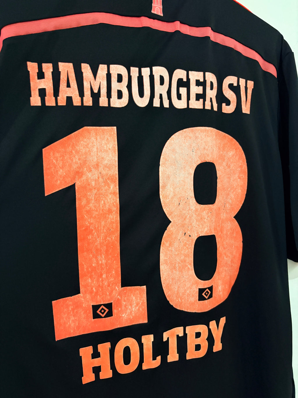 Hamburger SV/HSV Auswärts Trikot 2014/2015 L #18 Lewis Holtby