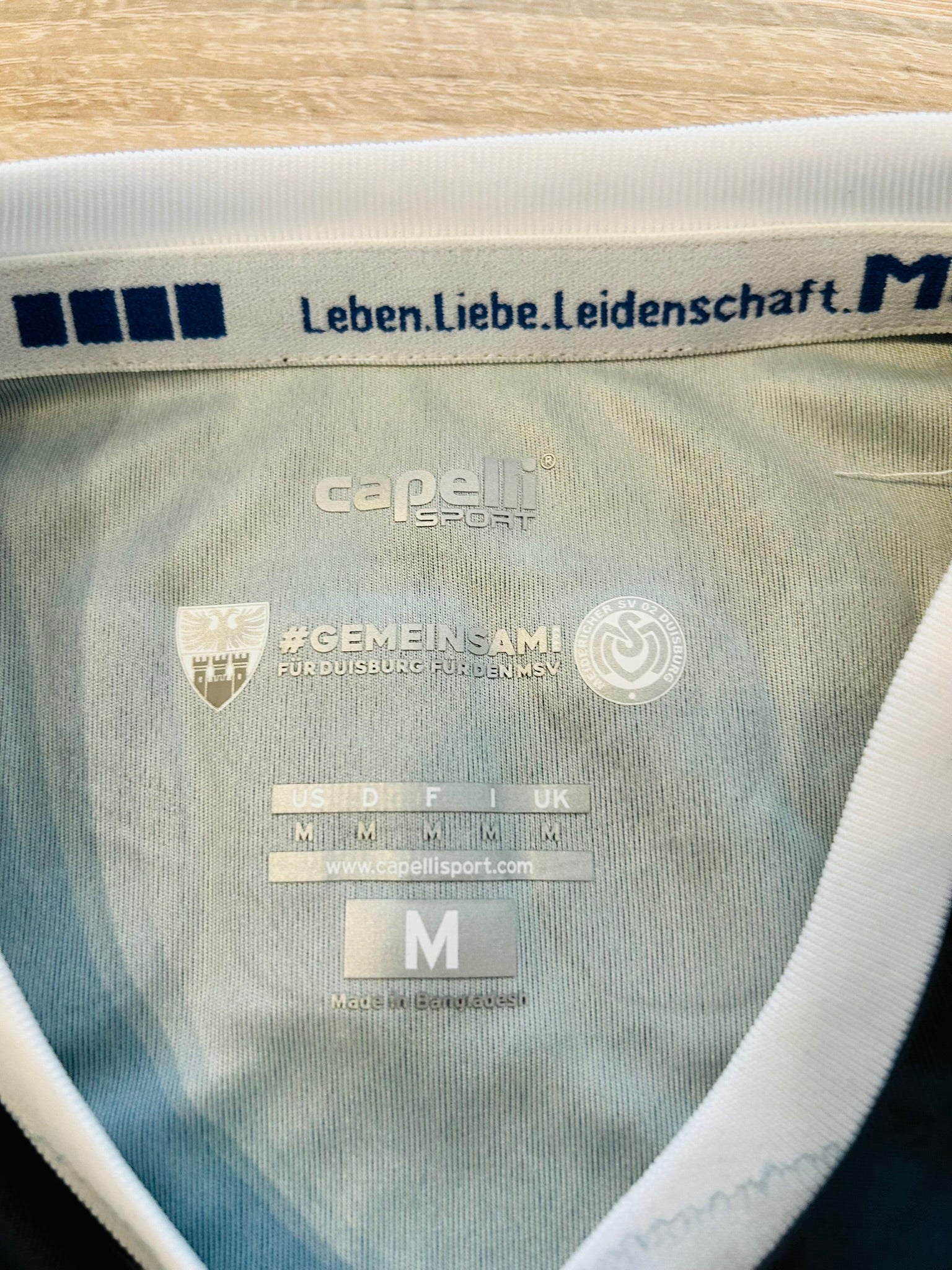 MSV Duisburg Trikot 2020/2021 M #6 Marvin Bakalorz Matchworn