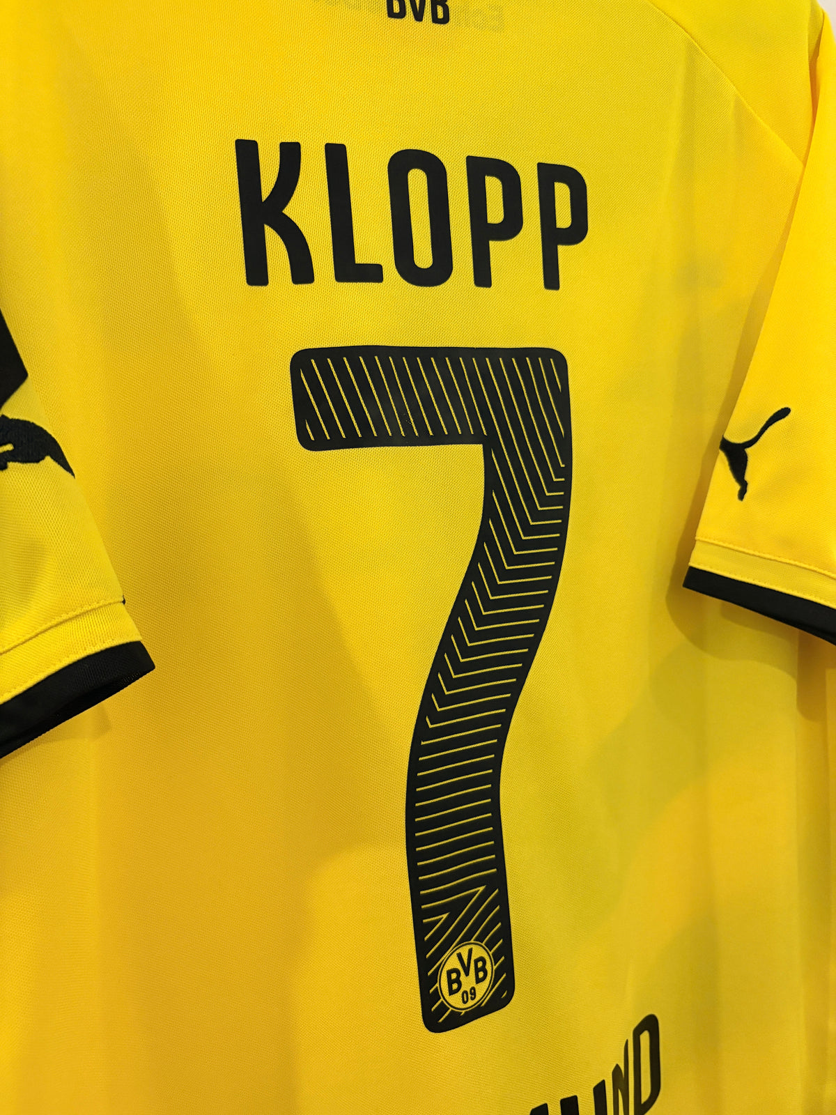 Borussia Dortmund/BVB Heim Trikot 2014/2015 L #7 Jürgen Klopp