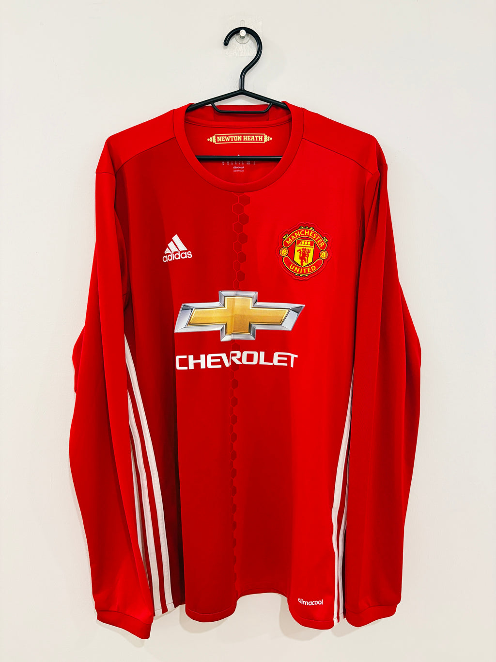 Manchester United/ManU Heim Langarm Trikot 2016/2017 M #7 David Beckham