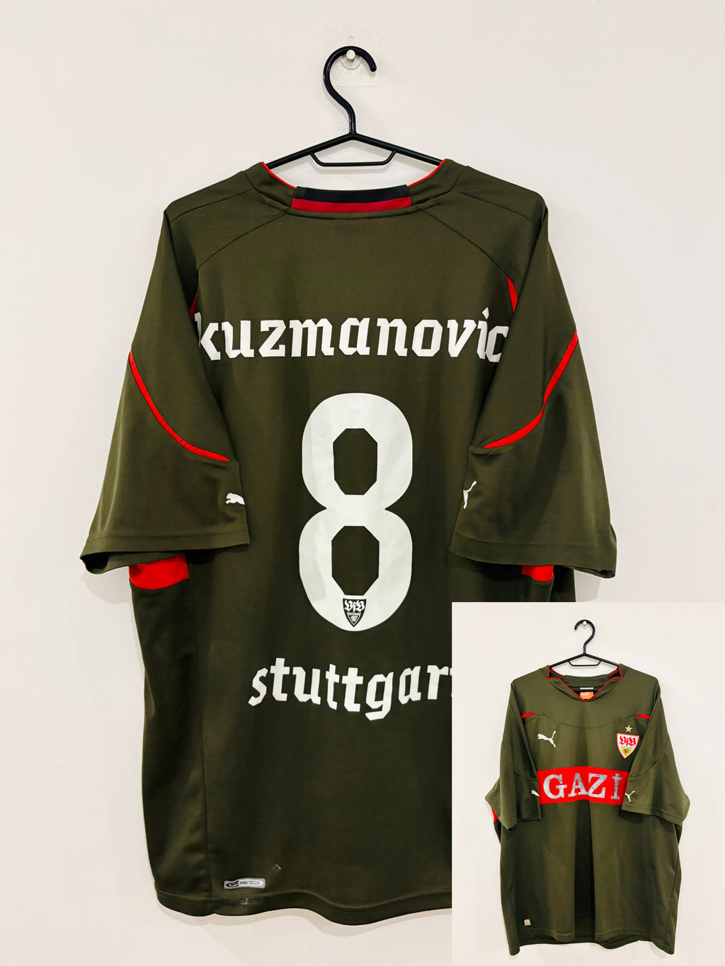 VFB Stuttgart Drittes Trikot 2010/2011 XXL #8 Zdravko Kuzmanovic