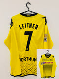 Borussia Dortmund/BVB Heim Langarm Trikot 2011/2012 M #7 Moritz Leitner
