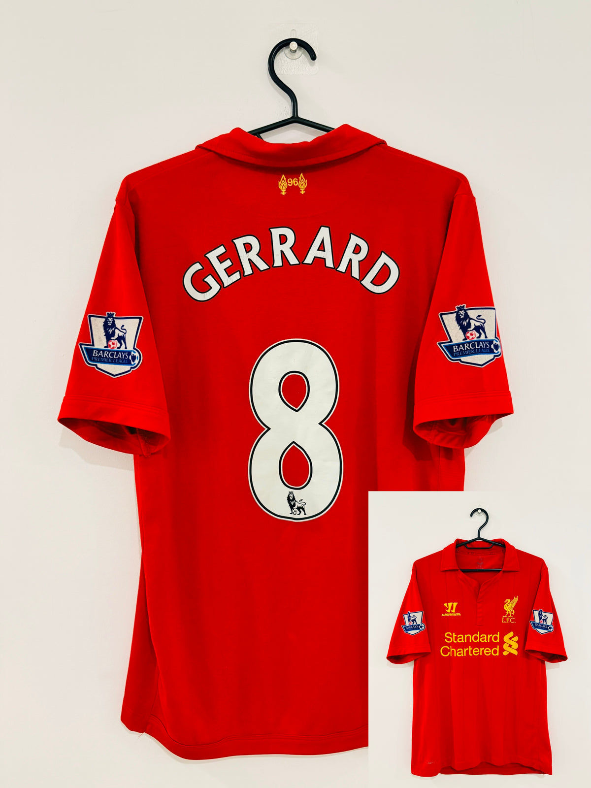 FC Liverpool Heim Trikot 2012/2013 M #8 Steven Gerrard