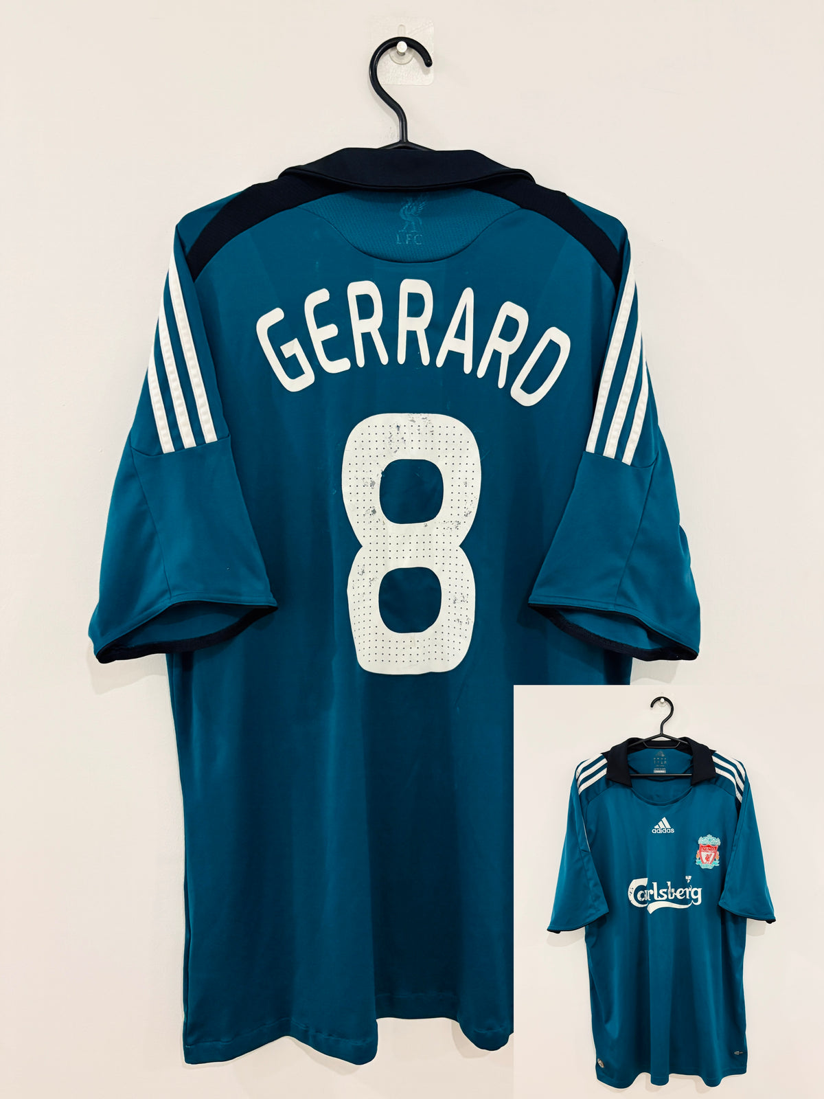 FC Liverpool Drittes Trikot 2008/2009 L #8 Steven Gerrard