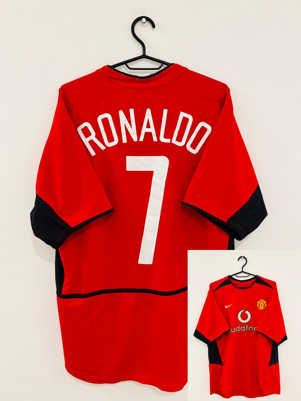 Manchester United/ManU Heim Trikot 2002-2004 M #7 Cristiano Ronaldo