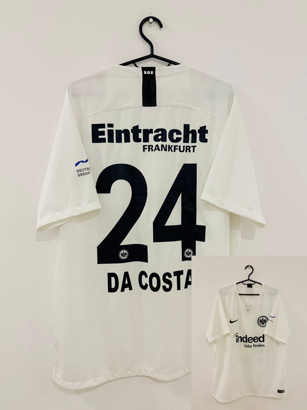 Eintracht Frankfurt Auswärts Trikot 2018/2019 XL #24 Danny Da Costa