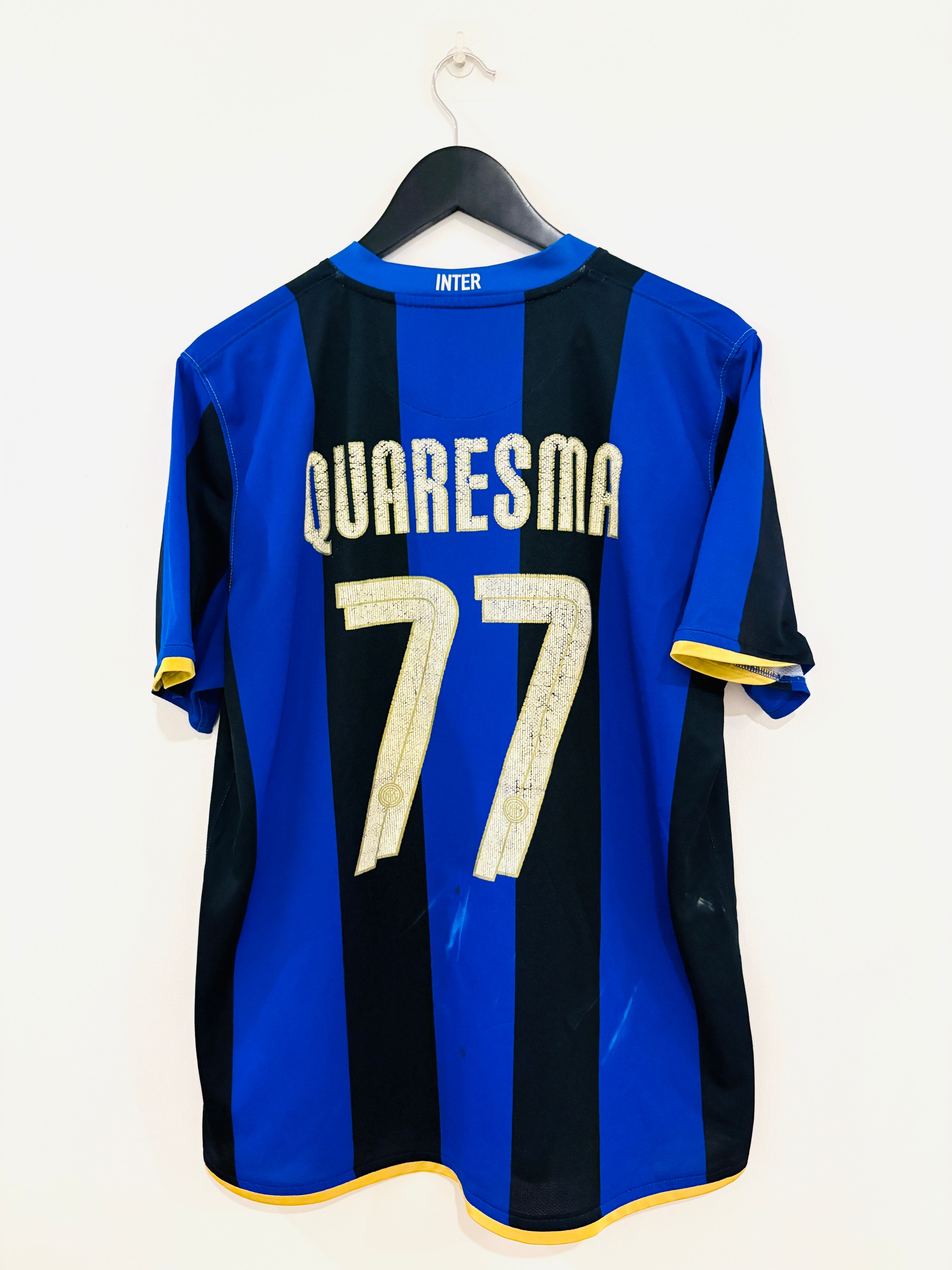Inter Mailand/Milan Trikot 2008/2009 L #77 Ricardo Quaresma
