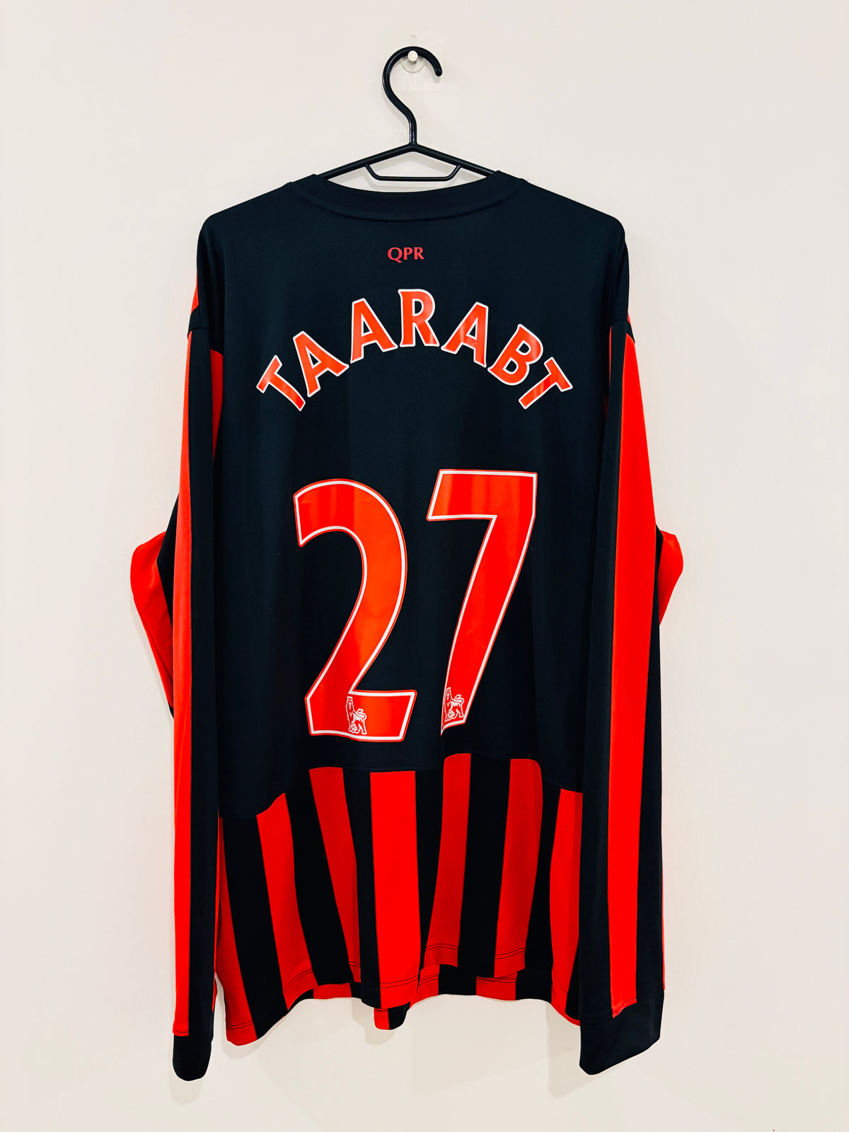 Queens Park Rangers/QPR Auswärts Langarm Trikot 2014/2015 XXL #27 Adel Taarabt