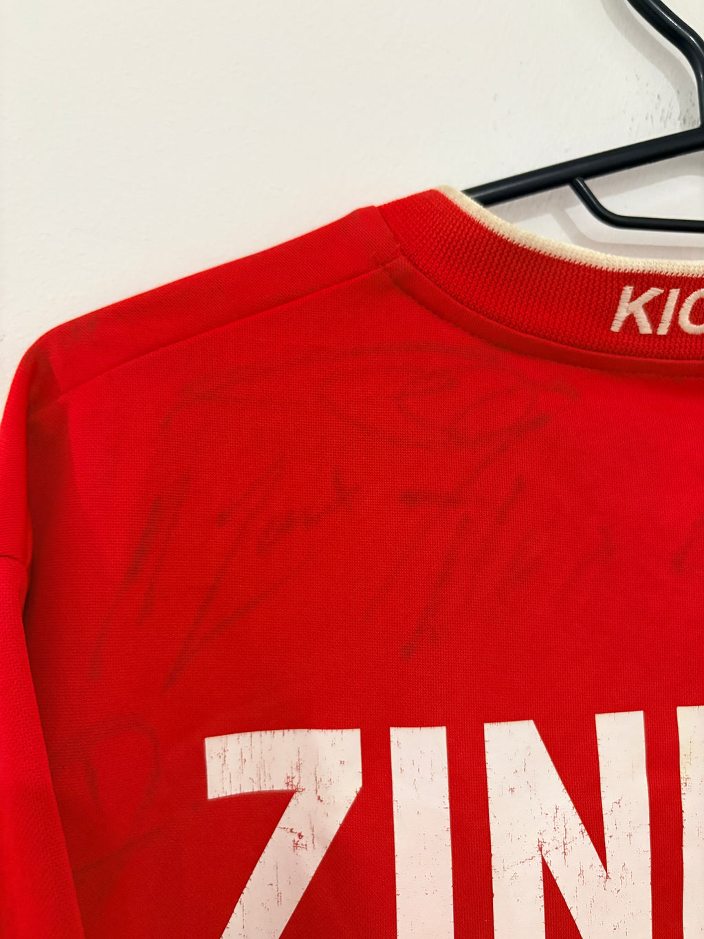 Offenbacher Kickers Heim Trikot 2008/2009 L #17 Stefan Zinnow + Autogramme
