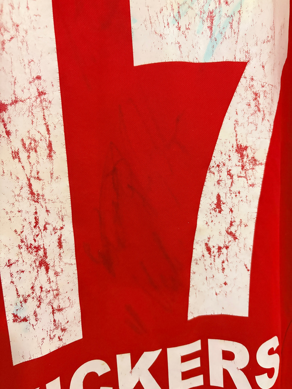 Offenbacher Kickers Heim Trikot 2008/2009 L #17 Stefan Zinnow + Autogramme