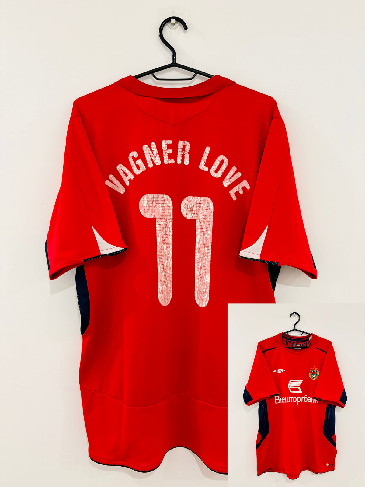 ZSKA Moskau Heim Trikot 2006/2007 L #11 Vagner Love