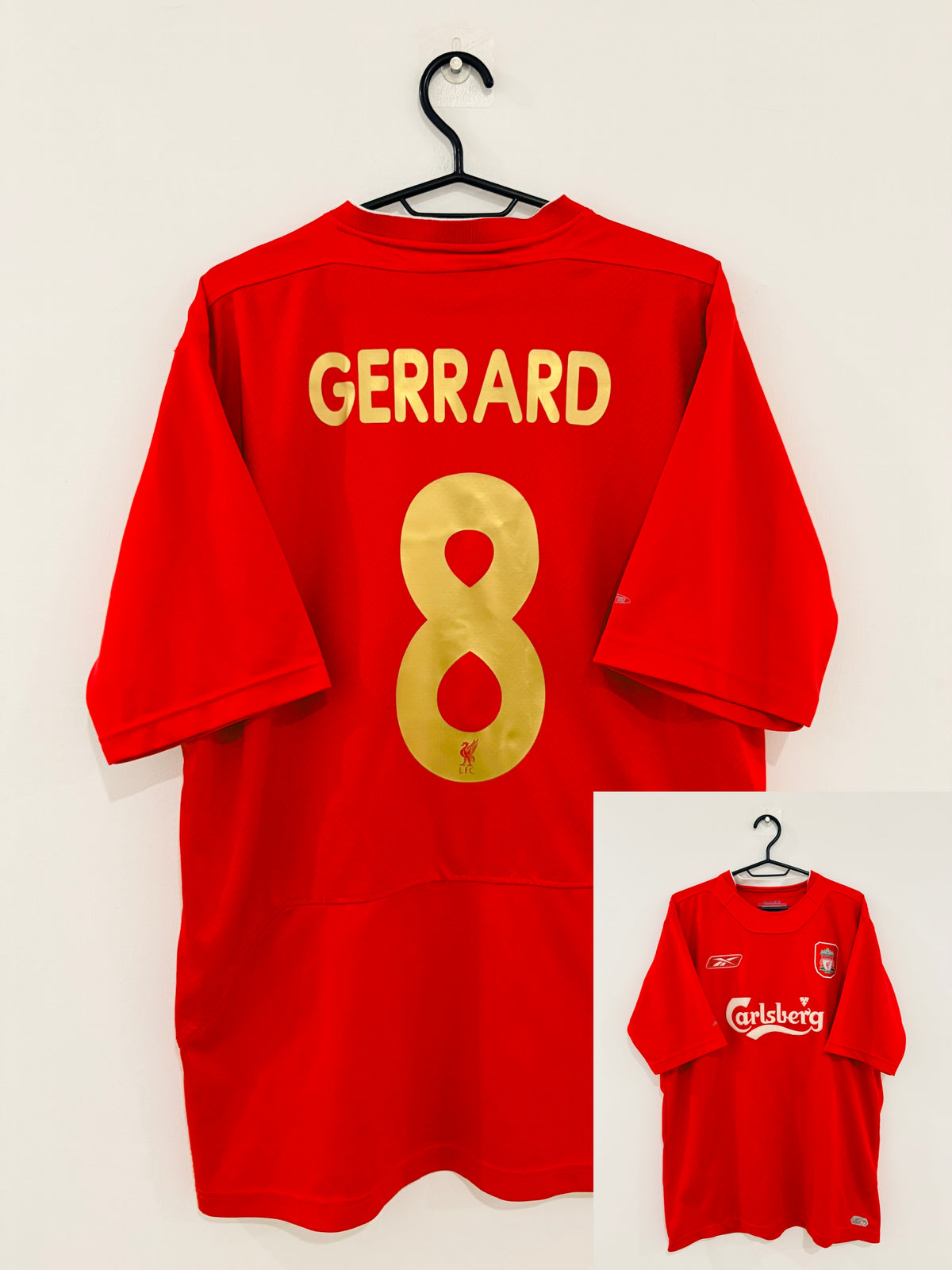 FC Liverpool Heim Trikot 2005/2006 XL #8 Steven Gerrard
