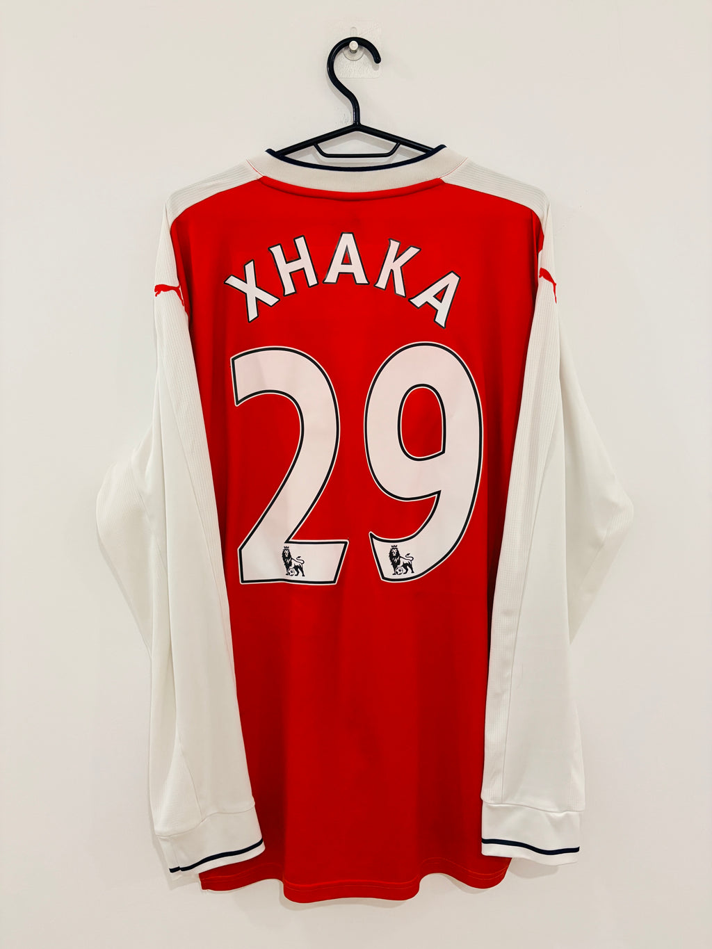FC Arsenal Heim Langarm Trikot 2016/2017 L #29 Granit Xhaka