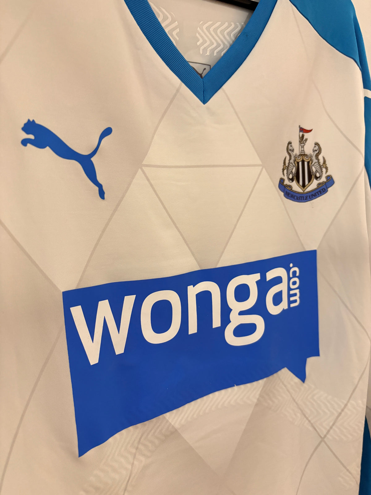Newcastle United Auswärts Langarm Trikot 2015/2016 L #9 Papiss Cissé