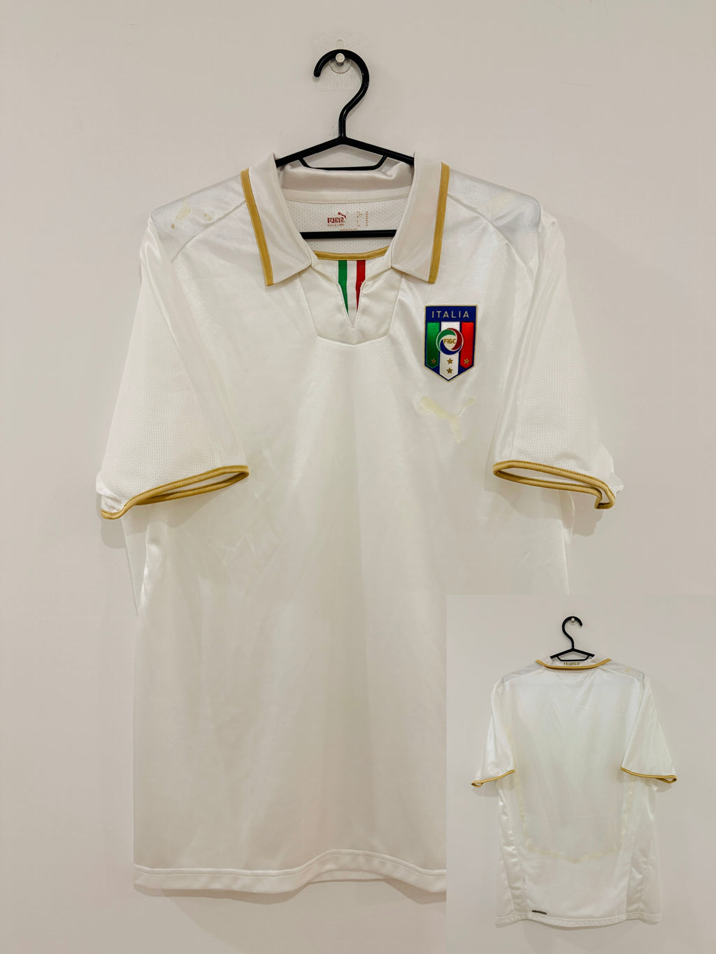 Italien Auswärts Trikot 2007-2009 M
